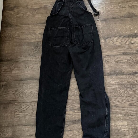 Abercrombie High Rise Denim Overalls - Picture 5 of 7